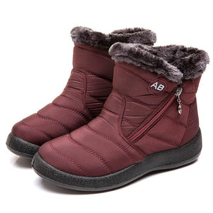 Women Boots 2019 New Waterproof Snow Boots For Winter Shoes