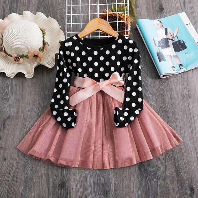 Children Formal Clothes Kids Fluffy Cake Smash Dress Girls Clothes