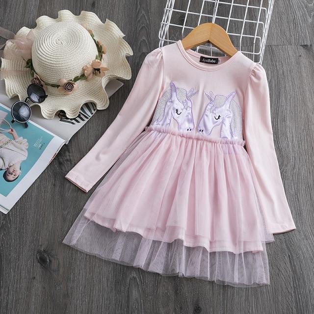 Children Formal Clothes Kids Fluffy Cake Smash Dress Girls Clothes