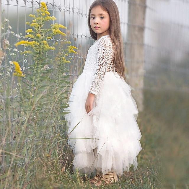 Children Formal Clothes Kids Fluffy Cake Smash Dress Girls Clothes