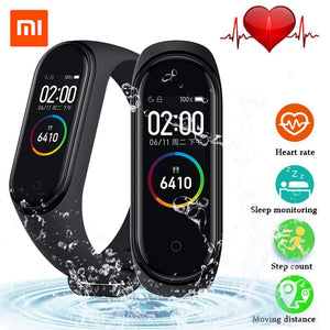 2019 Original Xiaomi Mi Band 4 Smart Wristband 3 Color AMOLED Screen Mi Band 4 Global version Heart Rate Fitness Music Bracelet