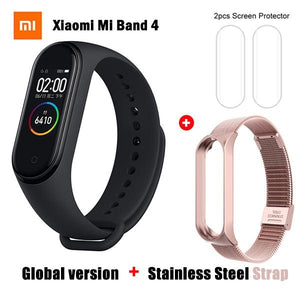 2019 Original Xiaomi Mi Band 4 Smart Wristband 3 Color AMOLED Screen Mi Band 4 Global version Heart Rate Fitness Music Bracelet