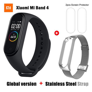 2019 Original Xiaomi Mi Band 4 Smart Wristband 3 Color AMOLED Screen Mi Band 4 Global version Heart Rate Fitness Music Bracelet