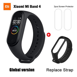 2019 Original Xiaomi Mi Band 4 Smart Wristband 3 Color AMOLED Screen Mi Band 4 Global version Heart Rate Fitness Music Bracelet