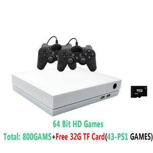 PS1 Video Game Console 64Bit 4K HD HDMI Output Retro 800 Classic Family Retro Games TV 32G XPRO joystick for gift xbox ones