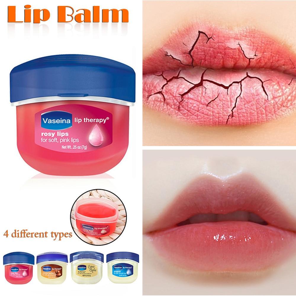 Vaseina Lip Balm Petroleum Jelly Colorless Anti-Cracking Moisturizing Multi-Flavor Optional Suitable Unisex Lip Care Baby Lips