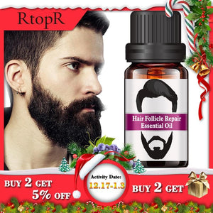 Hair Follicle Repair Oil Men Styling Moustache Oil Hair Growth Of Beard