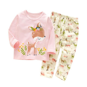 Infant Unicorn Pegasus Star Castle Tops+Pants+Hat+Headband 4PCS