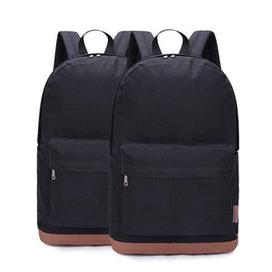 TINYAT Men Male Canvas Backpack Gray Casual Rucksacks 15inch Laptop Backpacks