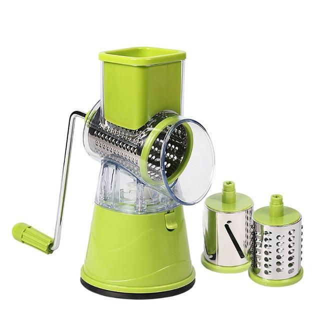 TTLIFE Vegetable Cutter Round Mandoline Slicer