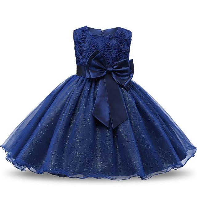 Princess Flower Girl Dress Summer Tutu Wedding Birthday Party Kids Dresses