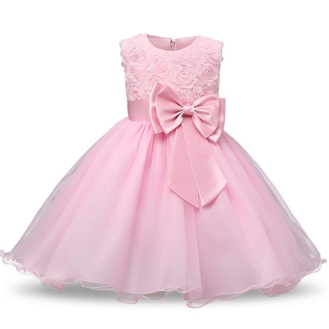 Princess Flower Girl Dress Summer Tutu Wedding Birthday Party Kids Dresses