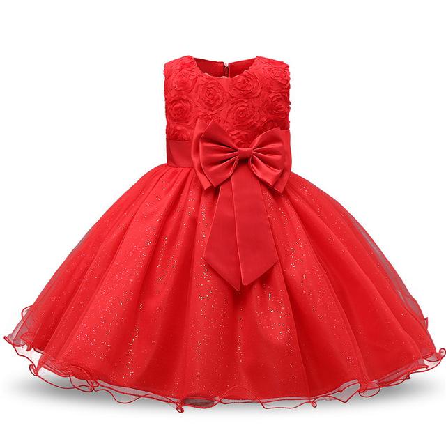 Princess Flower Girl Dress Summer Tutu Wedding Birthday Party Kids Dresses