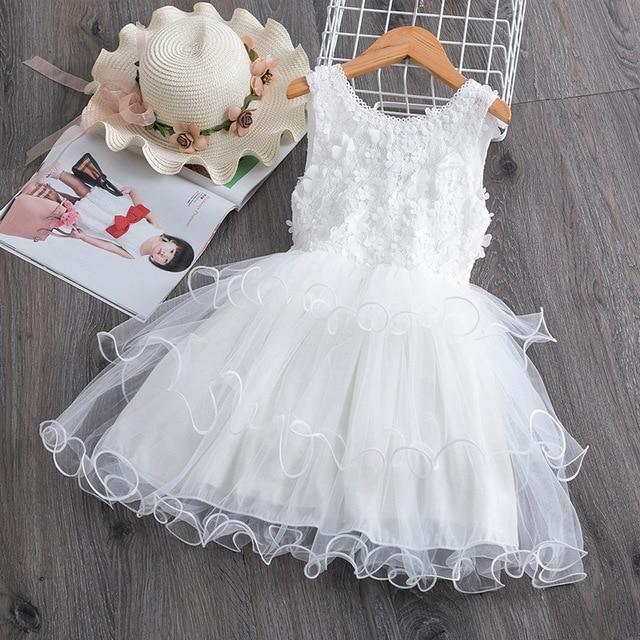 Kids Dresses For Girls Long Sleeve Deer Snowflake Print Dress