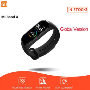 Global Version Xiaomi Mi Band 4 Smart Bracelet AMOLED Color Screen Waterproof Smartband Sport Watch Fitness Traker Smart Band