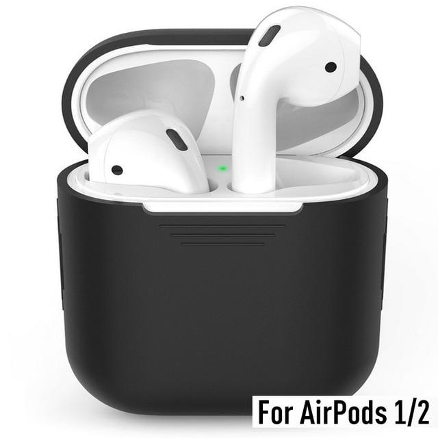 TPU Silicone Bluetooth Wireless Earphone Case For AirPods Protective Cover Skin Accessories For Apple Air Pods Charging Box