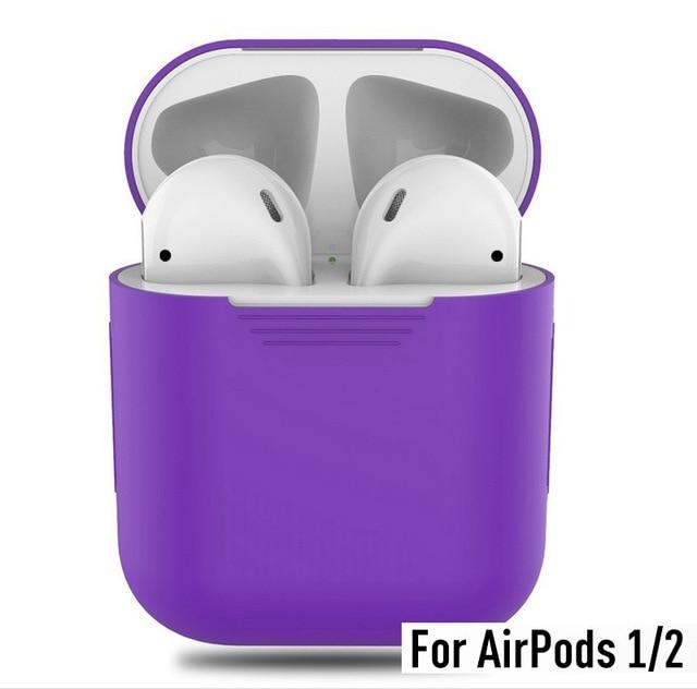 TPU Silicone Bluetooth Wireless Earphone Case For AirPods Protective Cover Skin Accessories For Apple Air Pods Charging Box