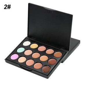 15 Colors Face Concealer Palette Cream Contour Makeup Concealer Makeup Women Beauty Accessories