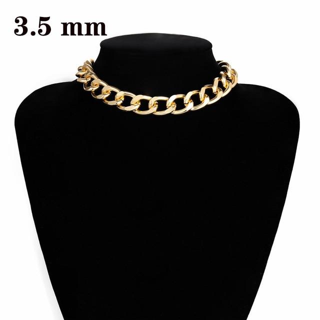 Ingemark Punk Miami Cuban Choker Necklace Collar