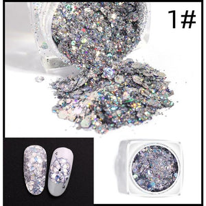 Eye Sequins Glitter Eye Shadow Powder Face Lips Eyes Makeup Beauty Cosmetics Nail Aret Shinning Spark Powder Maquillajes TSLM2