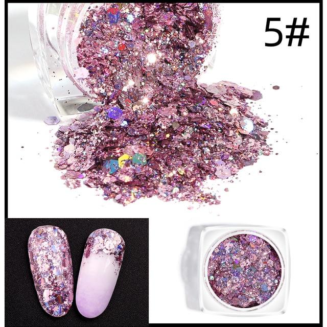 Eye Sequins Glitter Eye Shadow Powder Face Lips Eyes Makeup Beauty Cosmetics Nail Aret Shinning Spark Powder Maquillajes TSLM2