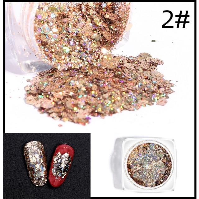 Eye Sequins Glitter Eye Shadow Powder Face Lips Eyes Makeup Beauty Cosmetics Nail Aret Shinning Spark Powder Maquillajes TSLM2