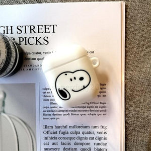 For Airpods 2 Case Silicone Stitch Cartoon Cover case for air pods Cute Earphone Case 3D Headphone case for Earpods Accessories