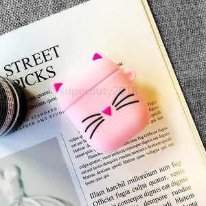 For Airpods 2 Case Silicone Stitch Cartoon Cover case for air pods Cute Earphone Case 3D Headphone case for Earpods Accessories