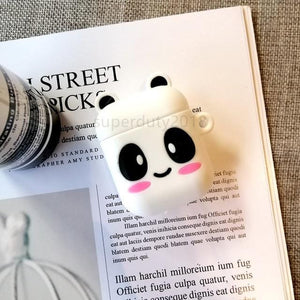 For Airpods 2 Case Silicone Stitch Cartoon Cover case for air pods Cute Earphone Case 3D Headphone case for Earpods Accessories