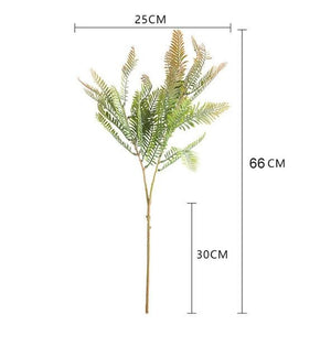 80cm Large Artificial Milan Plant leaves Fake Eucalyptus Silk False Leafs Green Simulation Tree Foliage For Garden Home Decor