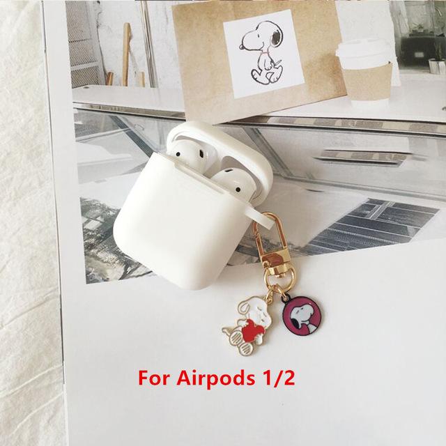 Cute Cherry Dog Silicone Case for Apple Airpods Pro Case Air pods Accessories Bluetooth Earphone Headphone Protective Cover