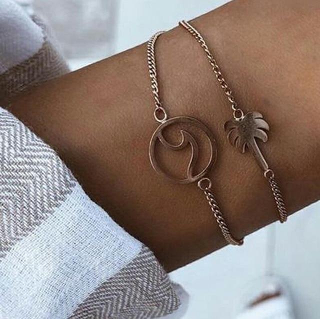 30 Style Bohemian Heart Tassel Bracelets