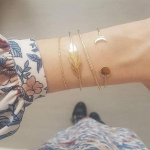 30 Style Bohemian Heart Tassel Bracelets