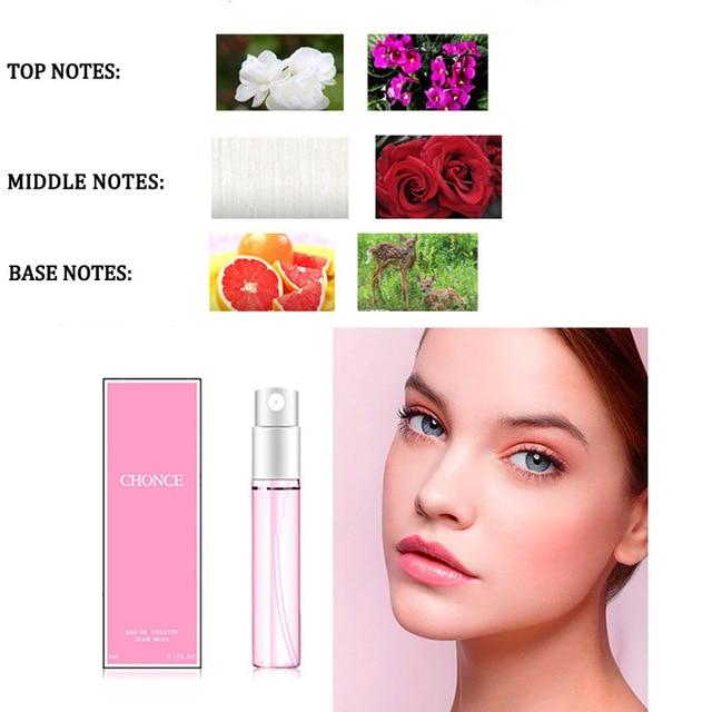 3ML Women Men Perfume Long-Lasting Atomizer Bottle Glass Fashion Lady Female Parfum