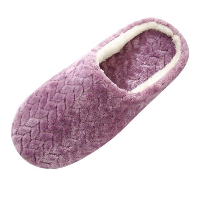 Dropship Shoes Slipper Womens Men Home Fluffy House Winter Warm Slippers