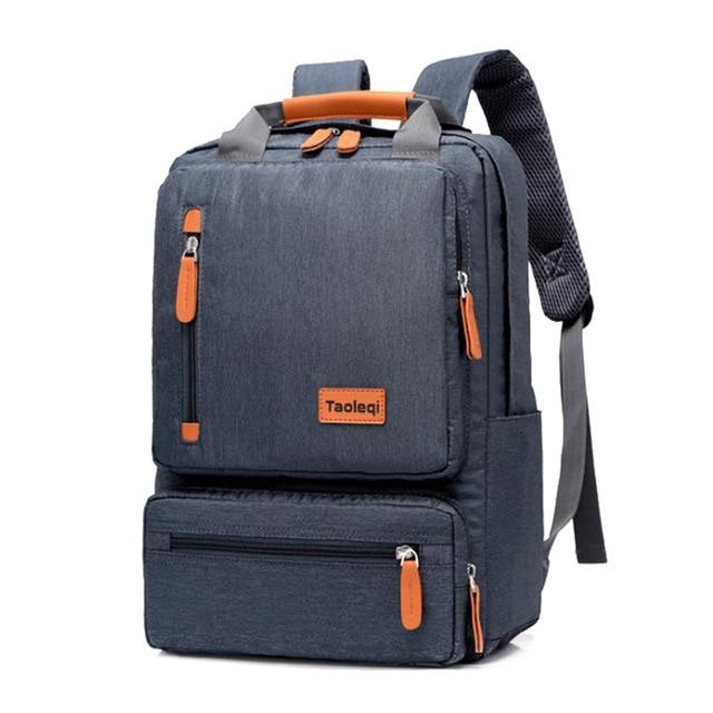 Casual Business Men Computer Backpack Light 15.6-inch Laptop Bag