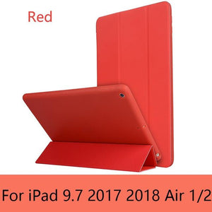 Case For IPad Air 2 3 9.7 Pro 10.5 Case Cover For IPad Air 2 1 2018 2017 2019 Soft Silicone PU Leather Cover Auto Sleep