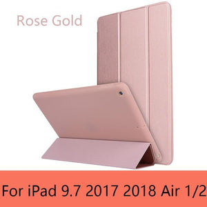 Case For IPad Air 2 3 9.7 Pro 10.5 Case Cover For IPad Air 2 1 2018 2017 2019 Soft Silicone PU Leather Cover Auto Sleep