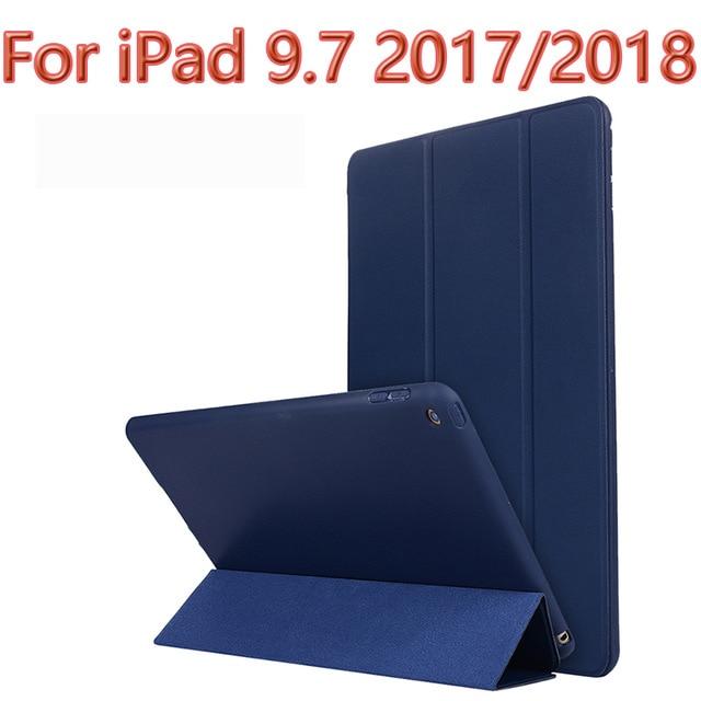 Case For IPad Air 2 3 9.7 Pro 10.5 Case Cover For IPad Air 2 1 2018 2017 2019 Soft Silicone PU Leather Cover Auto Sleep