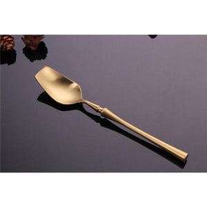 Stainless Steel Cutlery Set Gold Dinnerware Set Western Food Cutlery