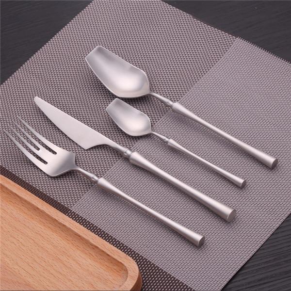 Stainless Steel Cutlery Set Gold Dinnerware Set Western Food Cutlery