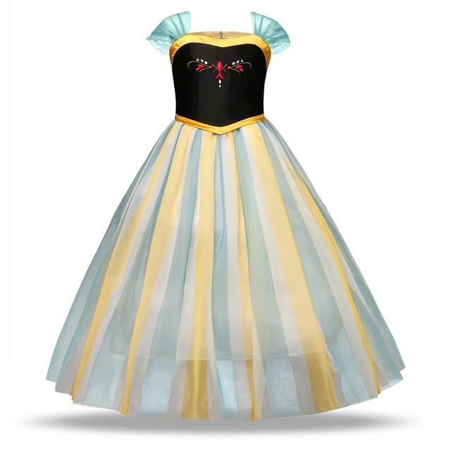 5 6 7 8 9 10 Years Girls Dress Halloween Cosplay Sleeping Beauty Princess Dresses