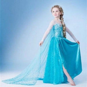 5 6 7 8 9 10 Years Girls Dress Halloween Cosplay Sleeping Beauty Princess Dresses