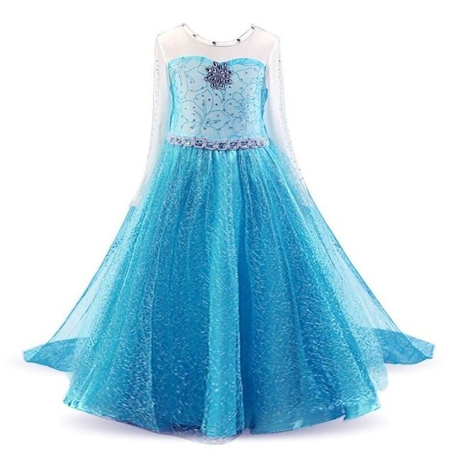 5 6 7 8 9 10 Years Girls Dress Halloween Cosplay Sleeping Beauty Princess Dresses