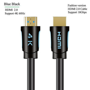 Anmck HDMI Cable 2.0 HDMI to HDMI 3m 5m 8m 10m 15m Support ARC 3D HDR 4K 60Hz Ultra HD for Splitter Switch PS4 TV Box Projector