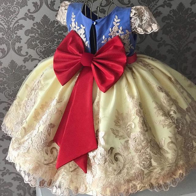 Girls Dress Elegant New Year Princess Children Party Dress