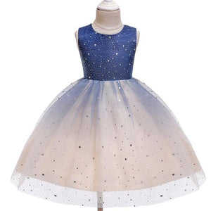 Girls Dress Elegant New Year Princess Children Party Dress