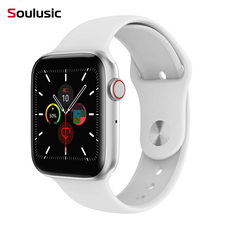 Soulusic IWO 8 lite Bluetooth Call Smart Watch ECG Heart Rate Monitor W34 Smartwatch for Android iPhone xiaomi PK iwo 8 10 Band