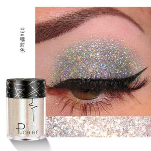 Holographic Laser Eyeshadow Loose Powder Festival Glitter Eye Shadow Face Hair Lips Makeup Pigment Shimmer Metallic Tattoo Tints