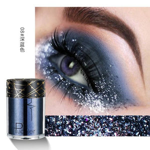 Holographic Laser Eyeshadow Loose Powder Festival Glitter Eye Shadow Face Hair Lips Makeup Pigment Shimmer Metallic Tattoo Tints